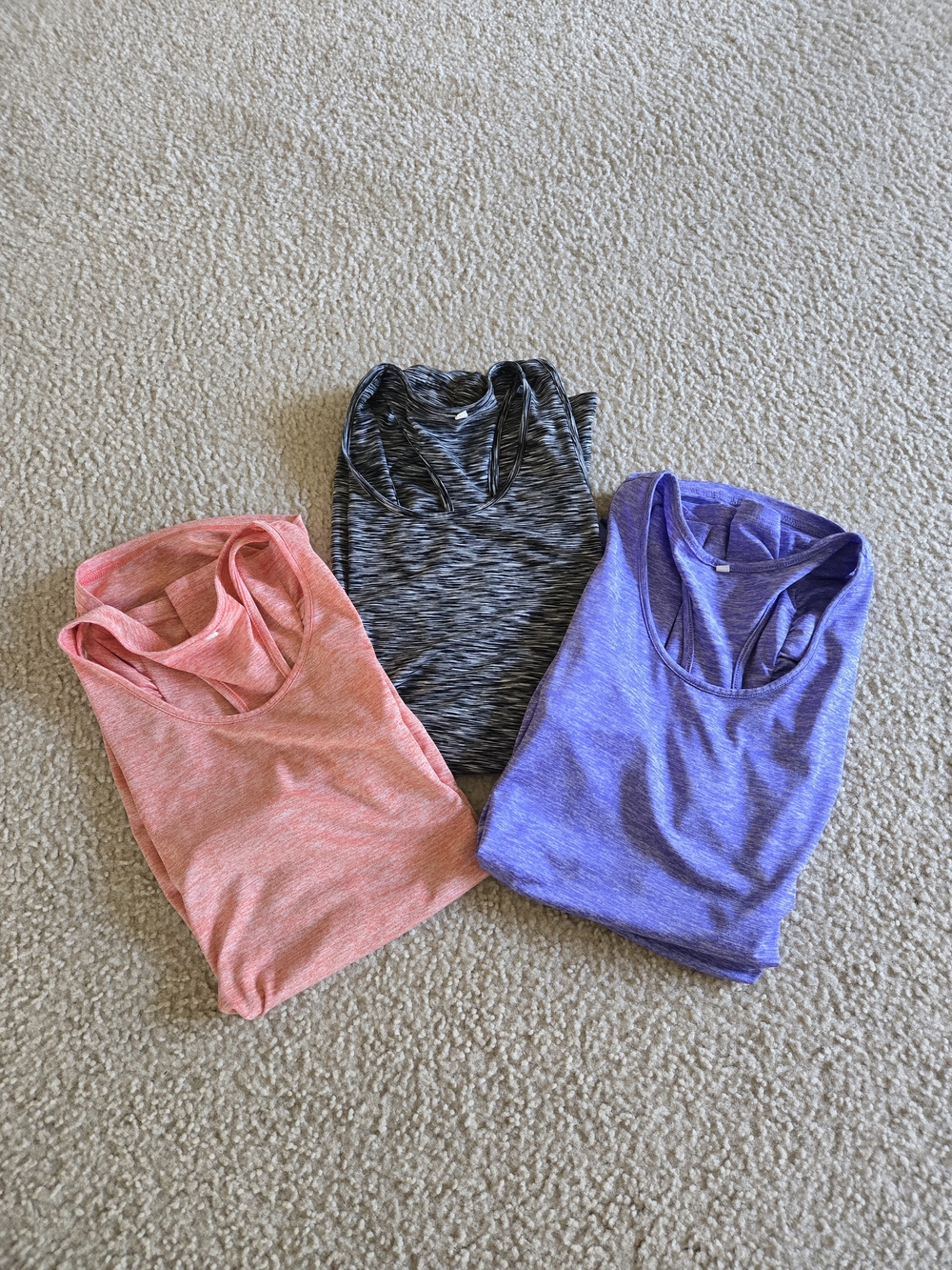 Women’s Racerback Performance Maternity Tank Tops - Set Of 3